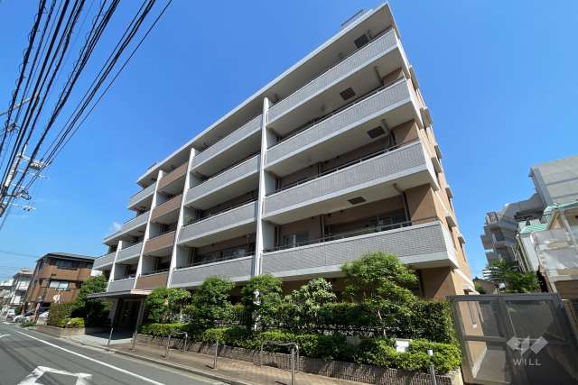 D’クラディア青戸の外観（南西側から）