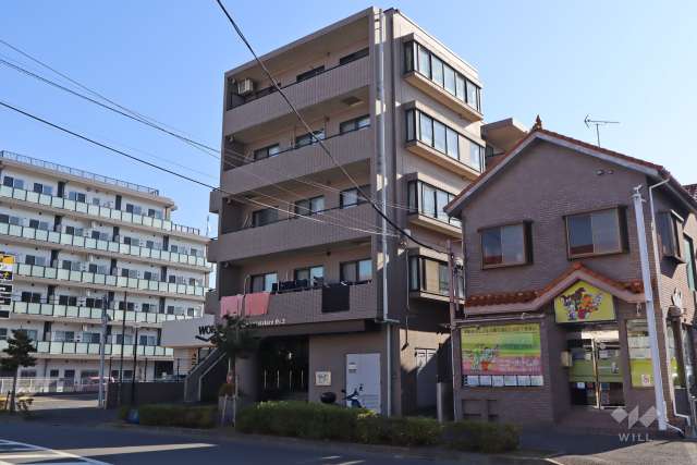 レクセル水元公園第2の外観(北西側から)