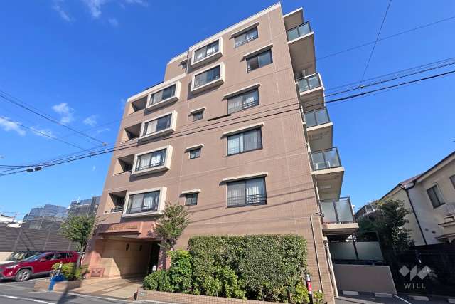 クリオ京成立石壱番館の外観（南西側から）