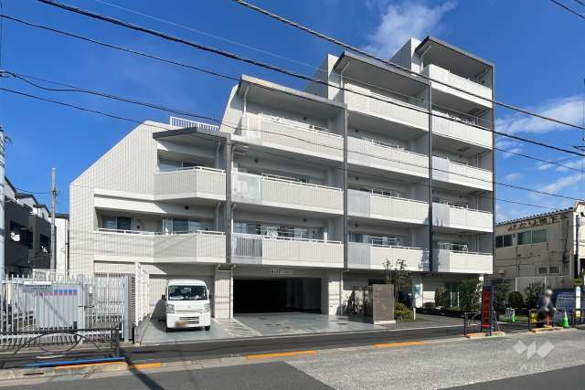 リステージ金町プレジュールの外観（北西側から）