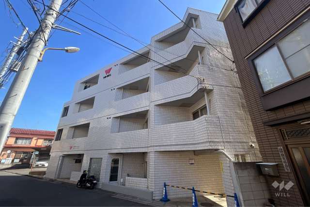 ウィンベルソロ堀切菖蒲園の外観（南西側から）