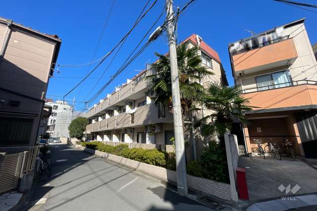 扶桑ハイツ亀有の外観（南東側から）