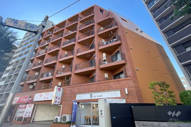 ワコー白鳥マンションの外観（東側から）　　