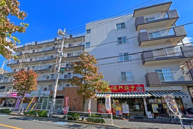 トーカンマンション青砥の外観（西側から）