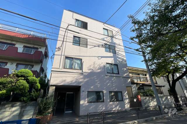 メルベール堀切の外観（南西側から）