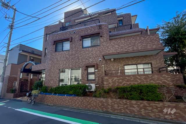 ライオンズマンションお花茶屋第2の外観（北西側から）