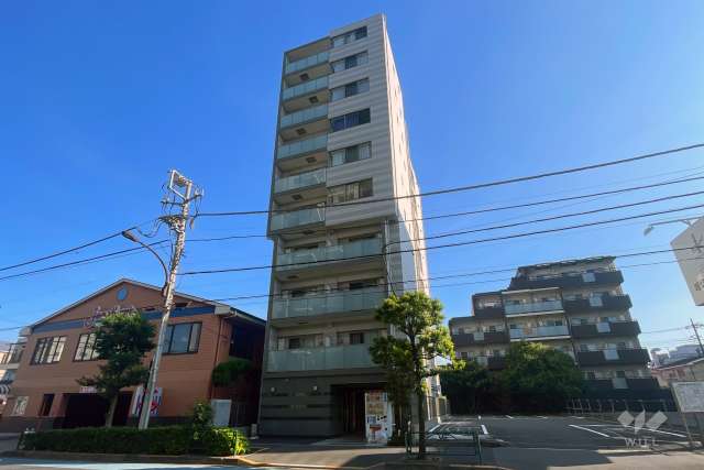 GROWS堀切菖蒲園AZの外観（南東側から）