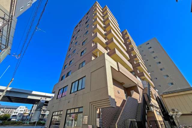 ユニーブル江戸川橋の外観（南西側から）