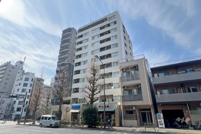 モンテベルデ本郷西片の外観（北東側から）