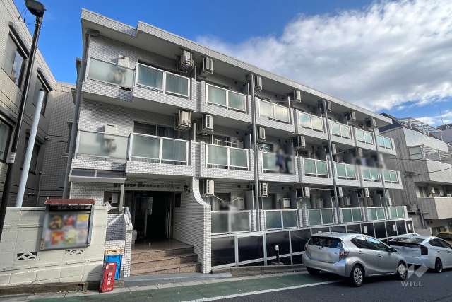 ペガサスマンション白山の外観（北西側から）