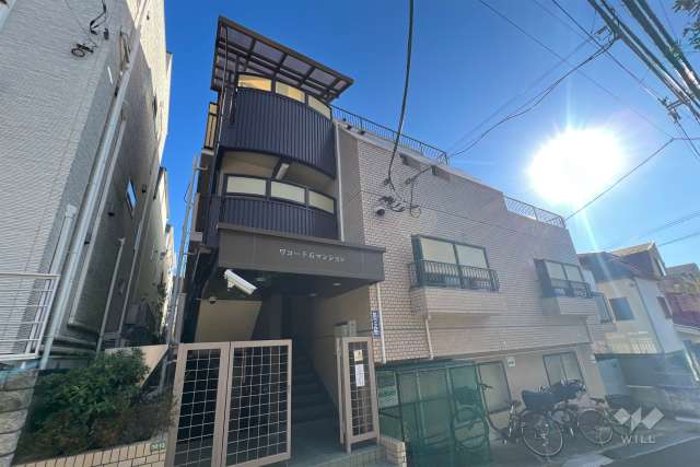 ワコー千石マンションの外観（北側から）