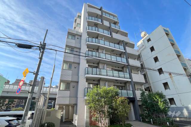 プレシス文京江戸川橋の外観（北東側から）