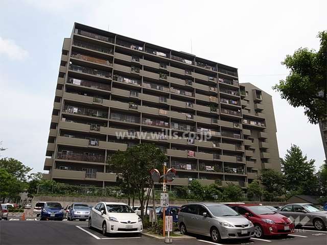 千里中央パークヒルズＢ棟の外観（南西側から）