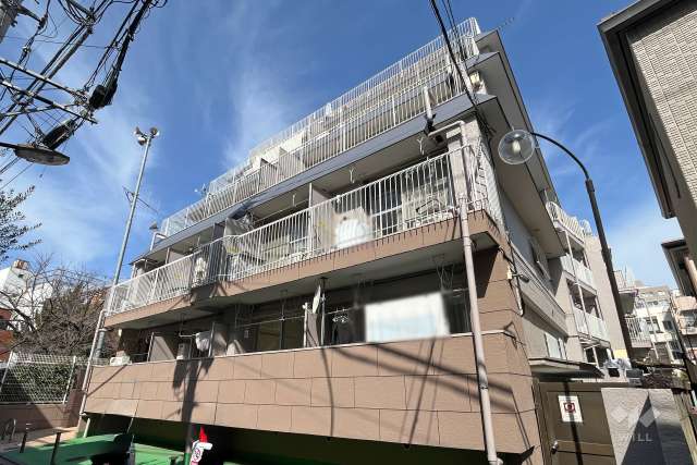 リレント早稲田の外観（南東側から）