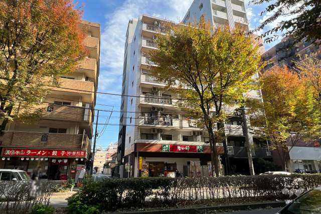 エリゼー池袋の外観（北西側から）