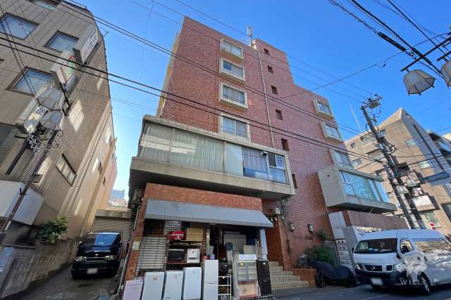 マンションパーク宮仲の外観（東側から）