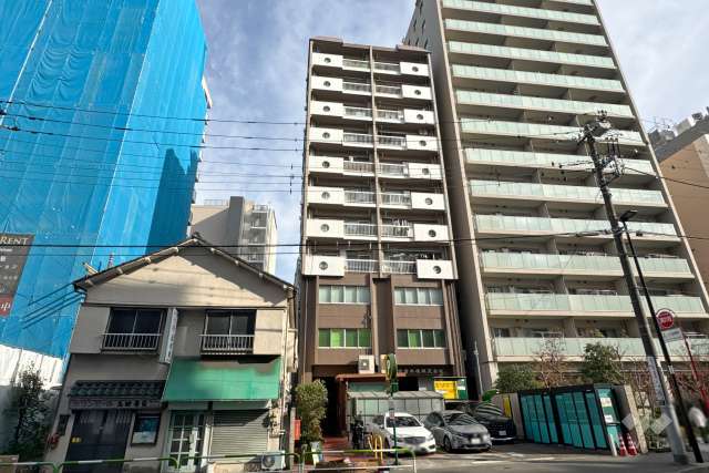南大塚台マンションの外観（北西側から）.