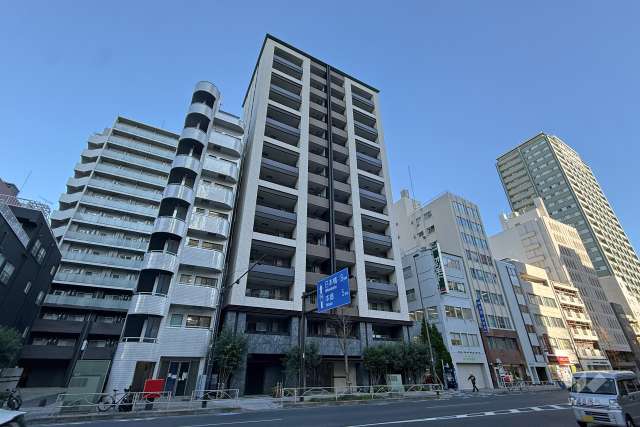 クレヴィア池袋イーストの外観（南西側から）