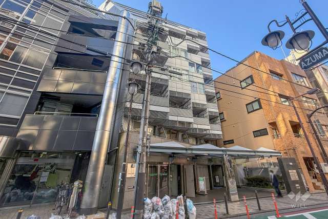 池袋シティハイツ（南池袋3丁目）の外観（北東側から）