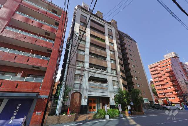 セレッソコート上本町の外観（北東側から）