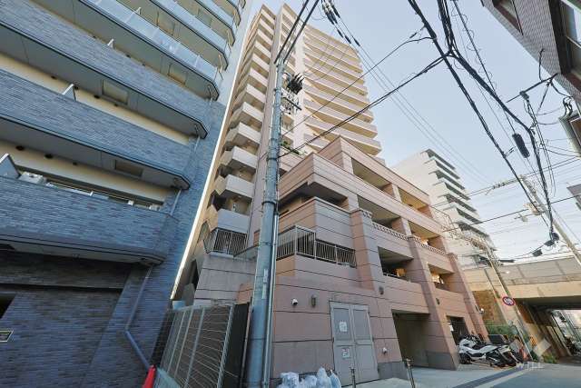 アリスト上本町クラッシィの外観（北西側から）