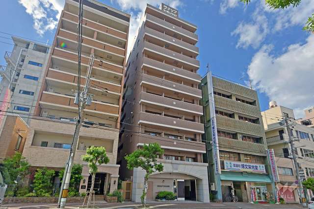 ラナップスクエア上本町の外観（南東側から）