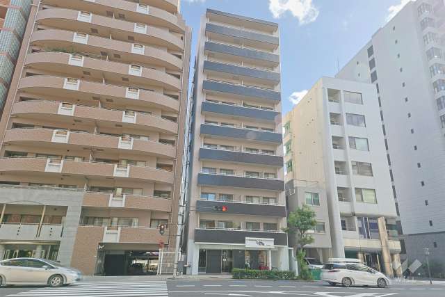 ユニハイム夕陽ヶ丘の外観（北西側から）