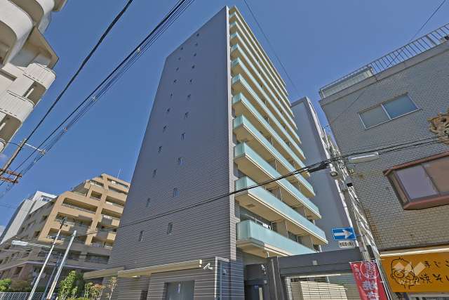 ヴィークコート天王寺真田山の外観（南西側から）