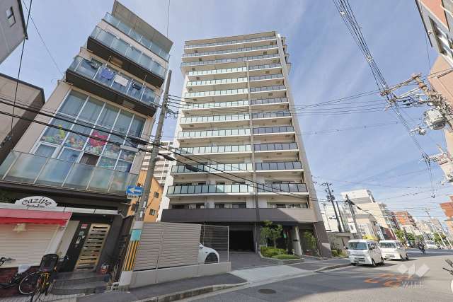 プレイズ天王寺の外観（南東側から）