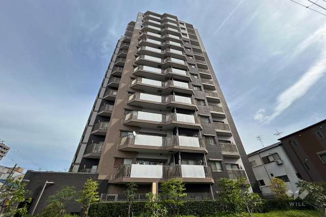 Dクラディア城東プレミアムの外観（西側から）