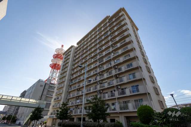 エーデルハイム関目の外観（北東側から）