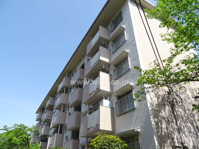 陽和台第4住宅3号棟の外観（西側から）
