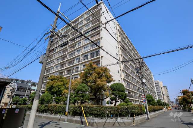 京橋第一コーポの外観（南側から）