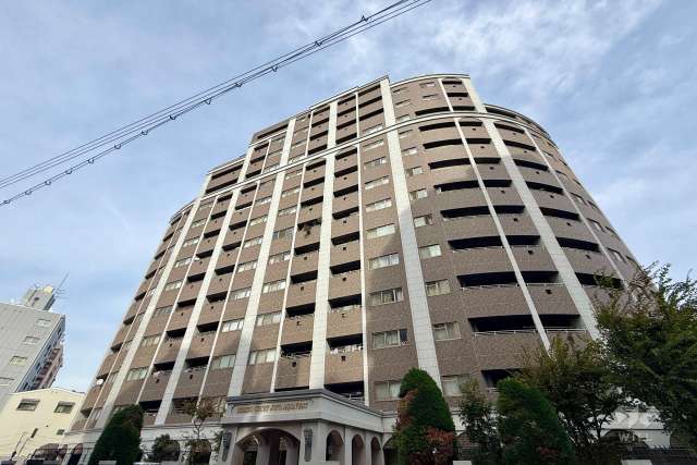 セレッソコート城東アクアヴェールの外観（南西側から）