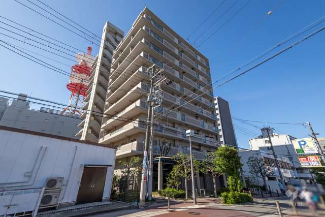 ローレルコート関目の外観（南東側から）