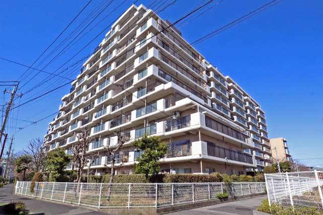ガーデンプラザ柴又弐番館の外観（南側から）