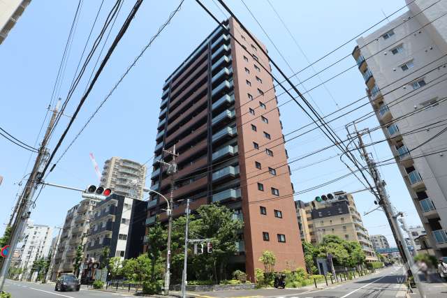 リビオレゾン北綾瀬の外観（南西側から）