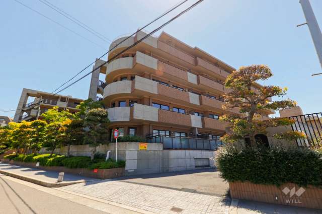 アパガーデンコート北畠の外観（北西側から）