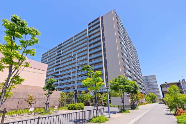 ブランズシティあべの王子町の外観（南西側から）