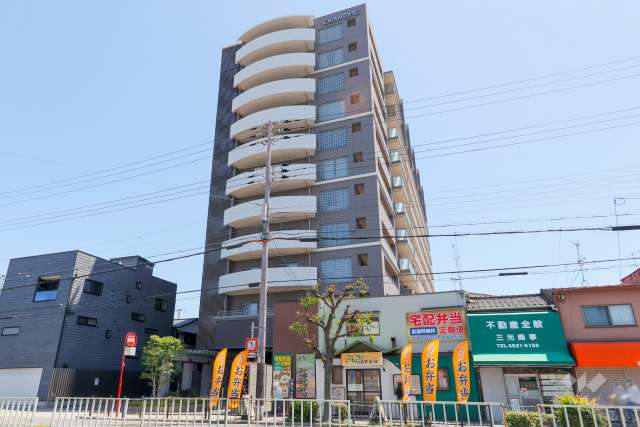 ディモア阿倍野昭和町の外観（南西側から）