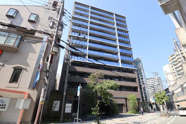 ジオ阪急川西 The Frontの外観（南側から）