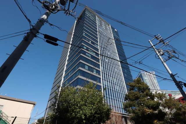 ラ・トゥール渋谷宇田川の外観(南側から)