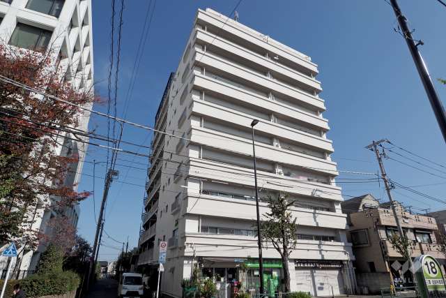 武蔵野サマリヤマンションの外観（南西側から）
