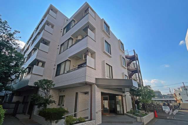 ルーバンハイツ武蔵野の外観（北東側から）