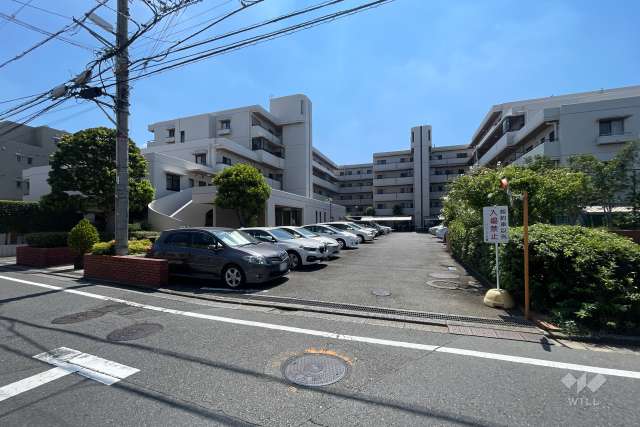 パークハイム三鷹の外観（北西側から）