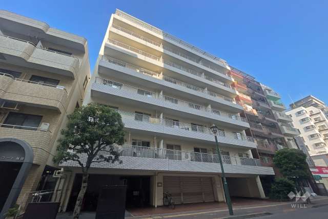 中銀三鷹マンシオンの外観（南東側から）