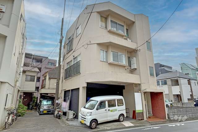 グリーンハイツBの外観（北東側から）