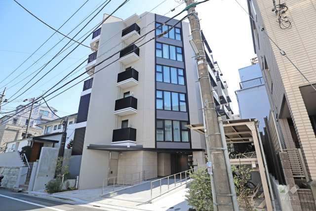 オープンレジデンシア尾山台の外観(北西側から)