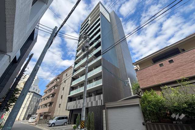 プレサンス千種駅前レイズの外観(南東側から)