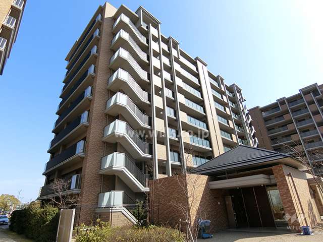 六甲アイランドCITY-W7Residence7番館の外観（北西側から）